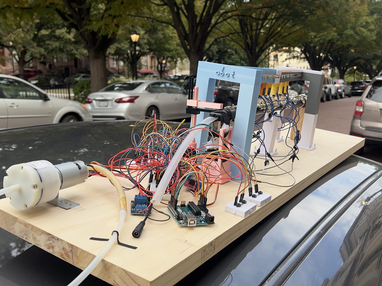 OBOT robotic oboe system